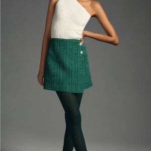 NWT Corey Lynn Calter Tweed Skort
